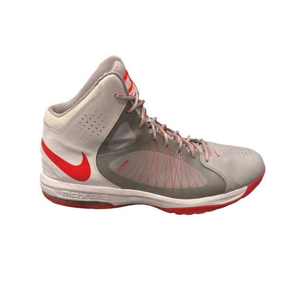 Nike air max equalizer II men’s basketball shoes size 15 red white and gray - Picture 1 of 12